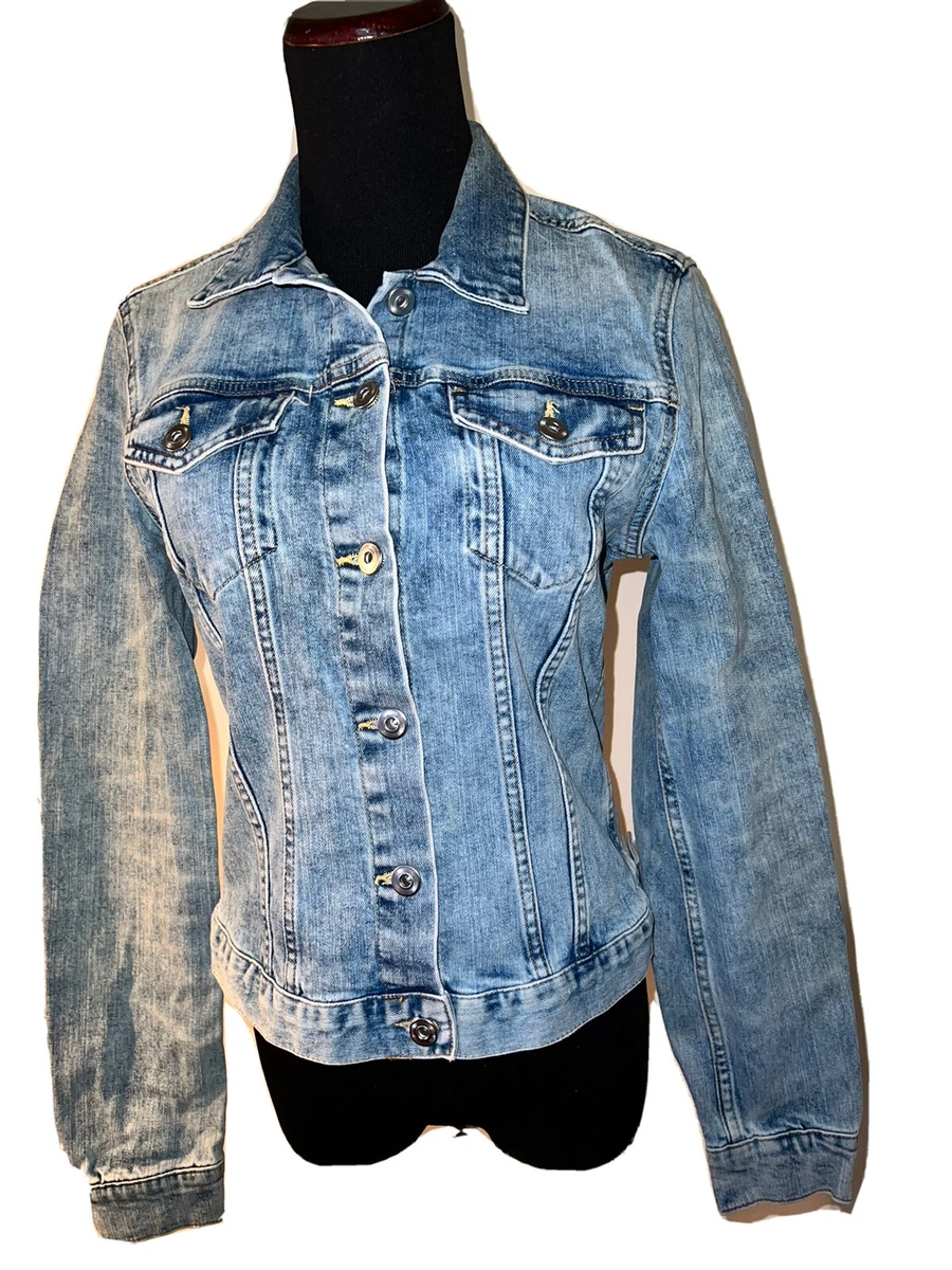 H M Label of Graded Goods Premium L.O.G.G. Blue Denim Jean Jacket