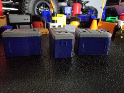Choose Color #4 - RC 1/10 Scale Soda Water Ice Cooler Rock Crawler Accessories - Picture 12 of 16