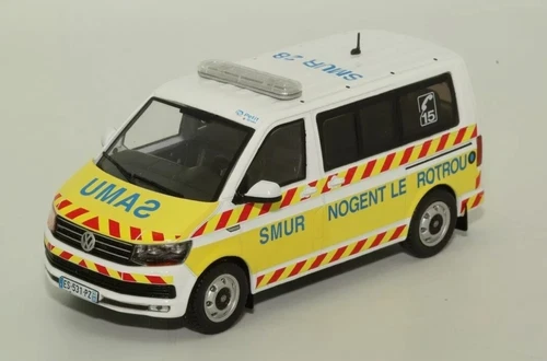 VOLKSWAGEN T6 SAMU 28 NOGENT LE ROTROU ODEON 1/43 Réf 088