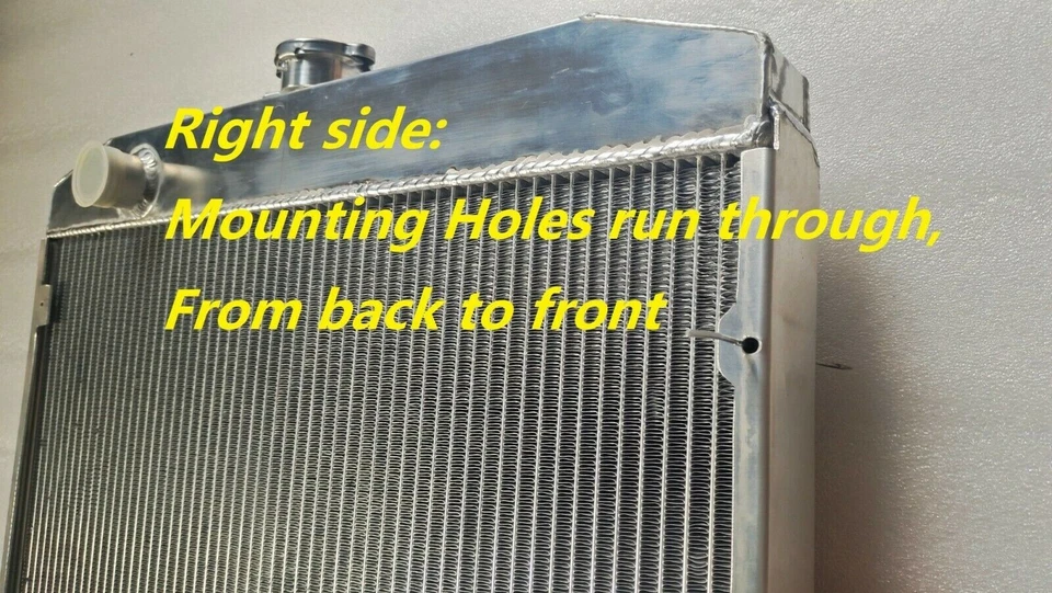 👍Aluminum Radiator Fit Mercedes Benz W108/W109 280 SE/SEL 300 SE/SEL 1966-1980 - Image 3 of 4