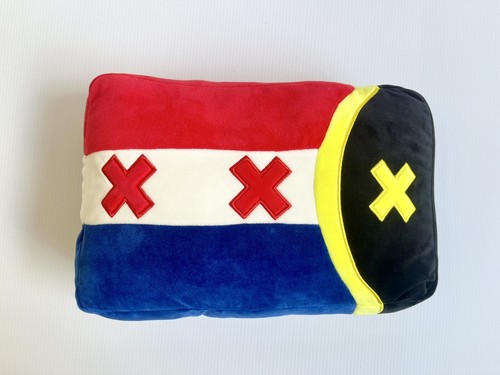Almohada de felpa Youtooz L'Manberg Flag 12” x 8” Dream SMP - Imagen 2 de 6