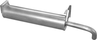 Asmet diesel CS muffler silencer exhaust rear for VW bus T3 1.6D 