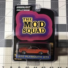 The Mod Squad 1:64 Scale 1970 Plymouth GTX Greenlight Hollywood