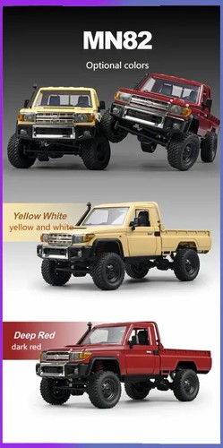 1:12 Full Scale RC CAR MN82 Toy Car Remote Control Of-Road Car 4WD Climbing Car - Picture 17 of 30