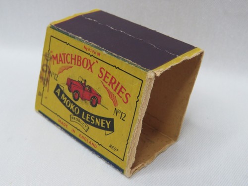 1959 Lesney Matchbox #12 Land-Rover Series II Jeep w/Original Box Made England - Picture 9 of 10