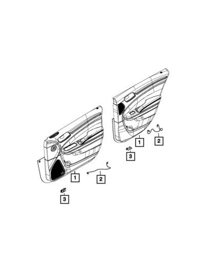 Luz ambiental LED para Mopar (P/N 68367018AA)