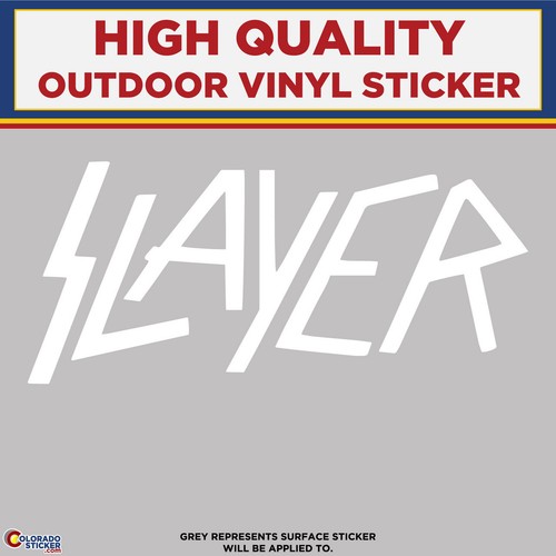 Slayer Text, Die Cut High Quality Vinyl Stickers - Picture 5 of 24