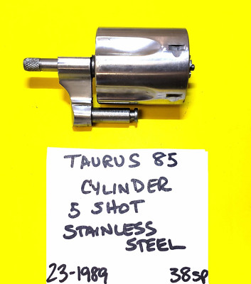 TAURUS MODEL 85  38 SPL STAINLESS CYLINDER VERY CLEAN  ITEM # 23-1989