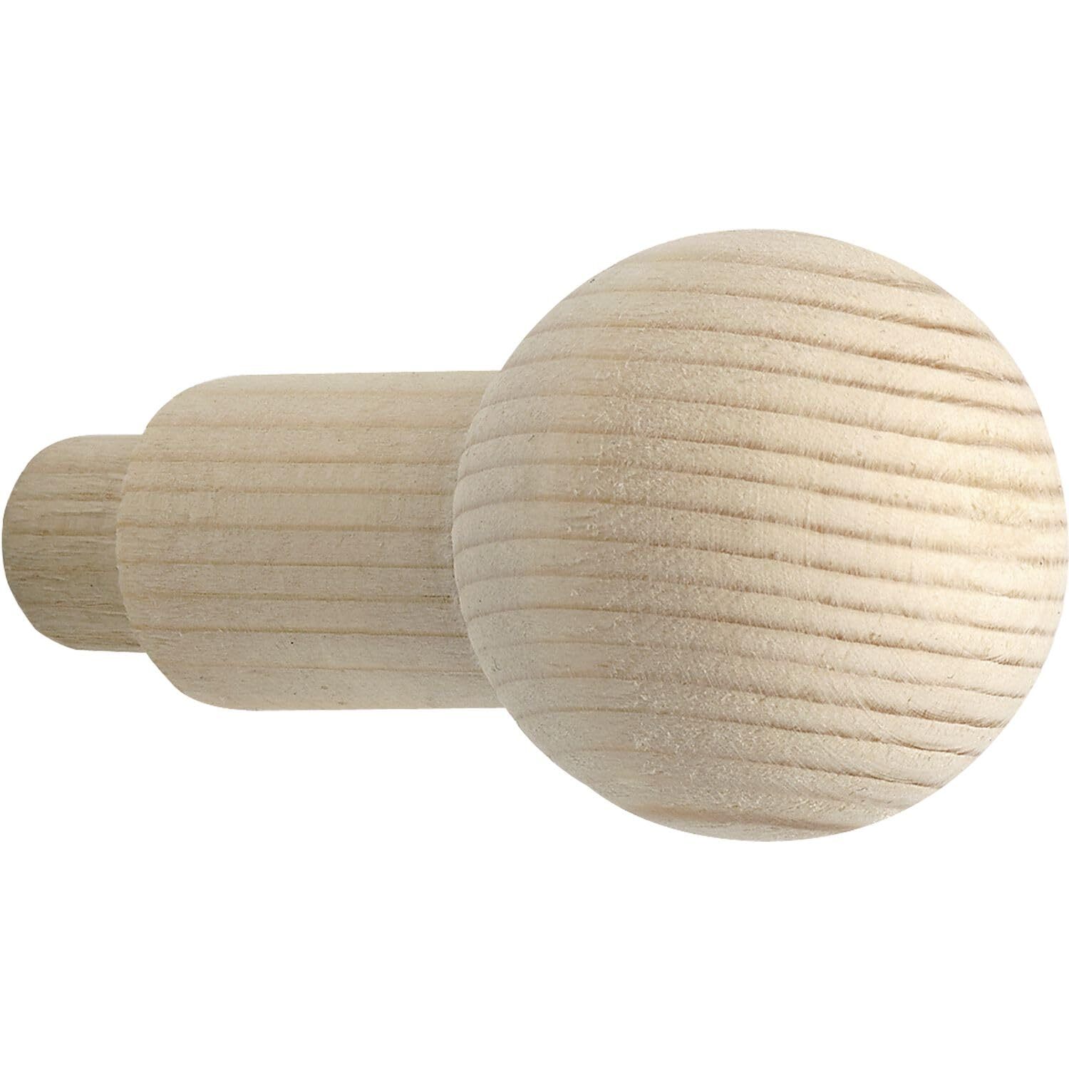 ALLES IM GRIFF Gancio appendiabiti in legno Horus – Gancio da parete (P9D)