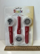 Sizzix Paddle Punch, Tree, Fish  Flower, NOS 2003