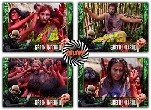 The Green Inferno 2013 Lobby Card Set Of 16 5x7 - Picture 4 of 13