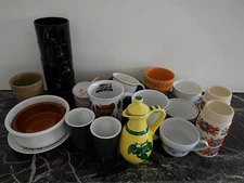 Vintage Design Heteroclite Tableware XXth CERAMIC By PN