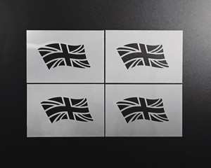 Union Jack Flag Stencil Reusable Painting Home Decor Art Craft ideal Stencils