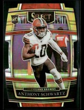 Anthony Schwartz 2021 Panini Select #70 Black and Gold Prizm Die Cut