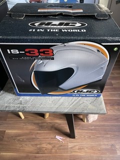 HJC Is 33 Full Face Motorcycle Crash Helmet