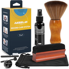 Vinyl Record Cleaning Brush Kit Premium LP Cleaner Set 7 In1 Solution