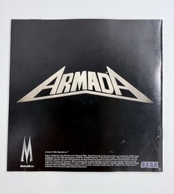 Armada (Sega Dreamcast, 1999) Game, Case, Manual - Tested and Working