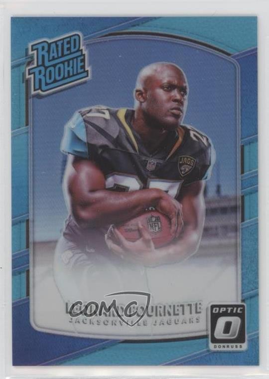 2017 Donruss Optic Rated Rookie Aqua Prizm 187/299 Leonard Fournette #169 0r4