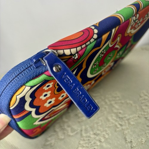 VERA BRADLEY Paisley Multicolor Tablet Case Holder 8.5” x 6.5” - Picture 3 of 14