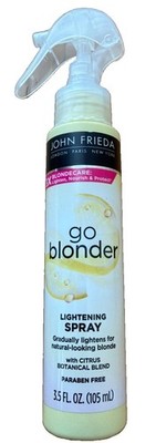 John Frieda Go Blonder Lightening Spray 3.5 fl oz w/ Citrus Botanical Blend