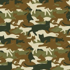 Cat Camouflage 22 - 18"x46" Hydrographic Film Hydro Dipping