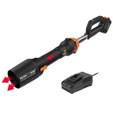 Worx LeafJet PowerShare 20V Brushless Cordless Compact Leaf Blower WG543E