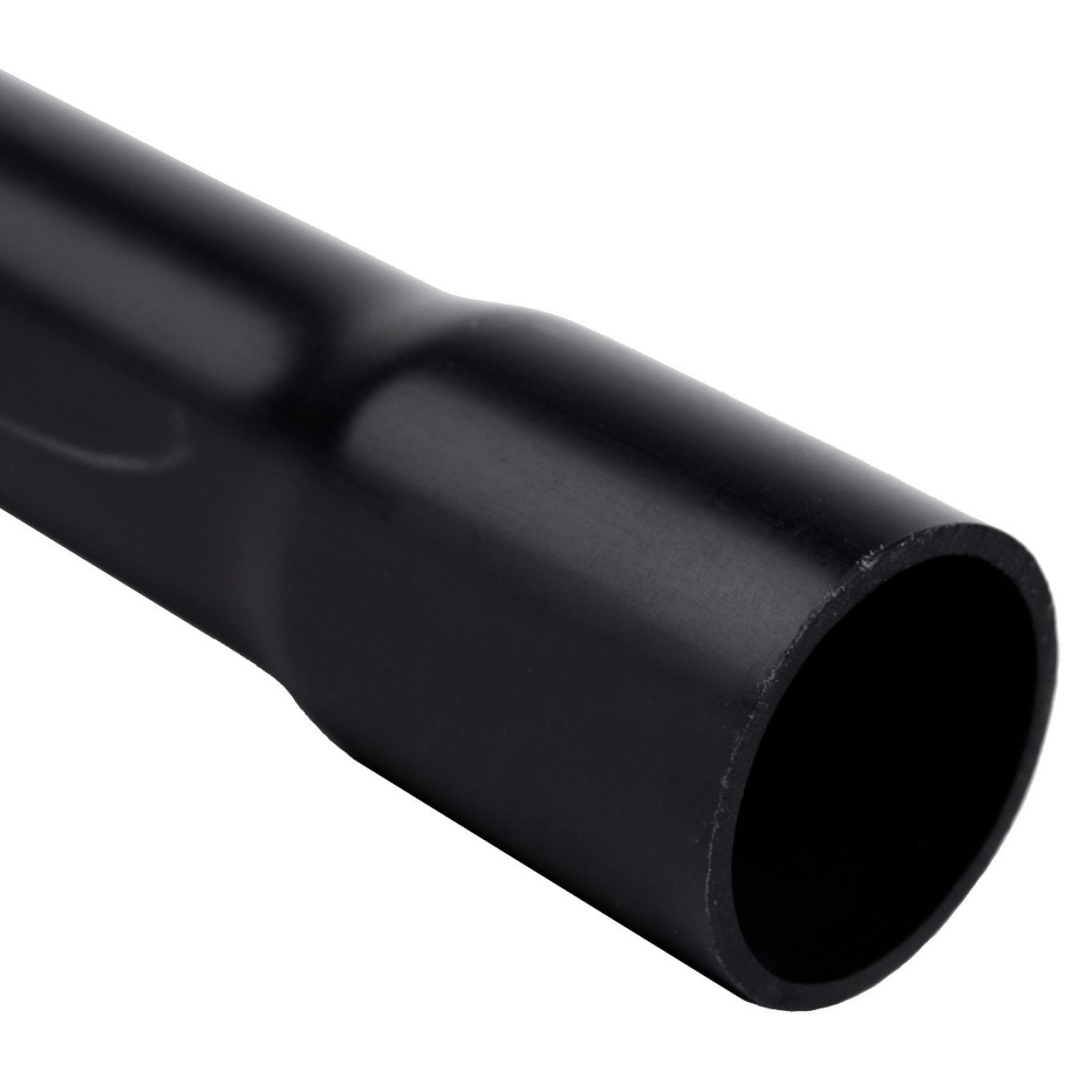 Rigid pipe with goblet 20 mm halogen-free 3 m black 4020HF_FA