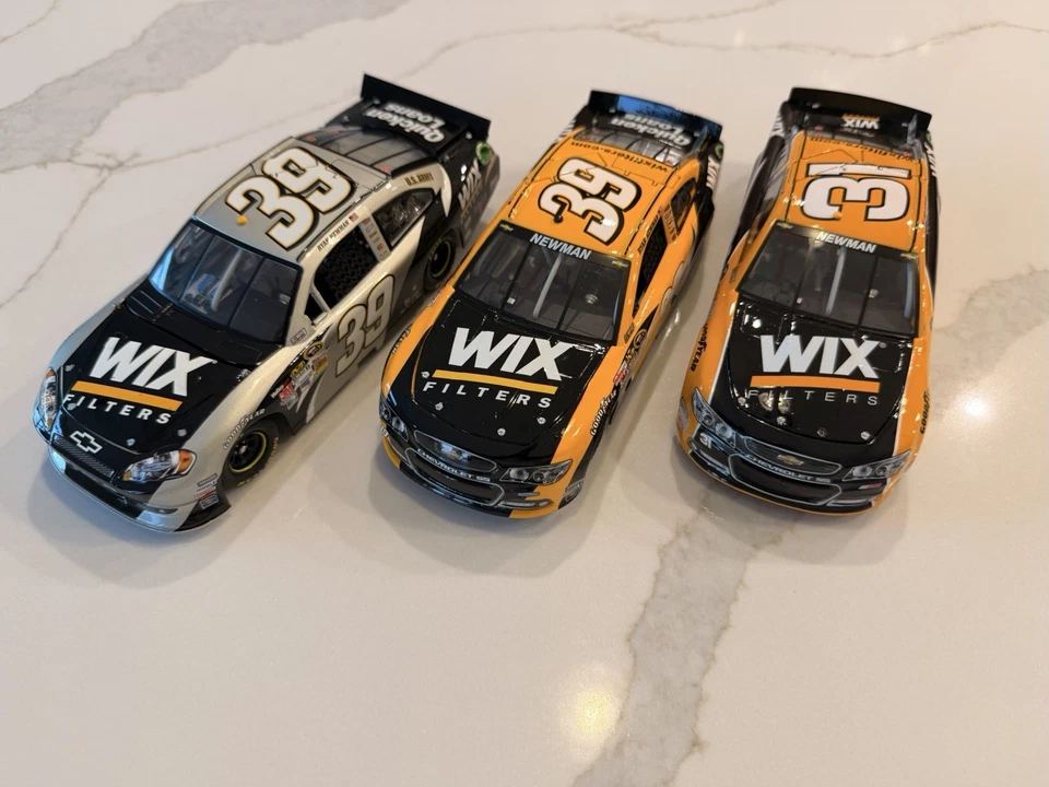 Ryan Newman MUESTRA 3 Car Set Wix Filtros 1:24 NASCAR Diecast Cars Foto 2 de 4