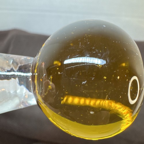 Circleware Fireball 6 Piece Shot Glass Set Colorful Bubble Bottoms 4.5” Tall - Picture 9 of 11