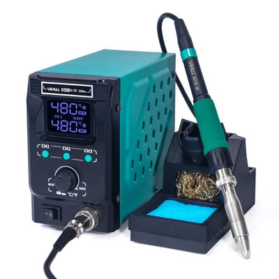 YIHUA 939D+-IV 300W Heavy Duty Industrial Soldering Iron Station Digital ESD