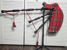 Dunbar Bagpipe With Canmore Zippered Bag Blowpipe GHB45619-MD