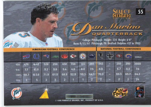 Dan Marino Football Cards HOF - Base Cards, Inserts, etc. - Listing 2 of 3! - Picture 94 of 456