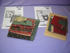 2 Piece Plenty 2007-8 Patterns With Fabric Blocks 4, 5, 7