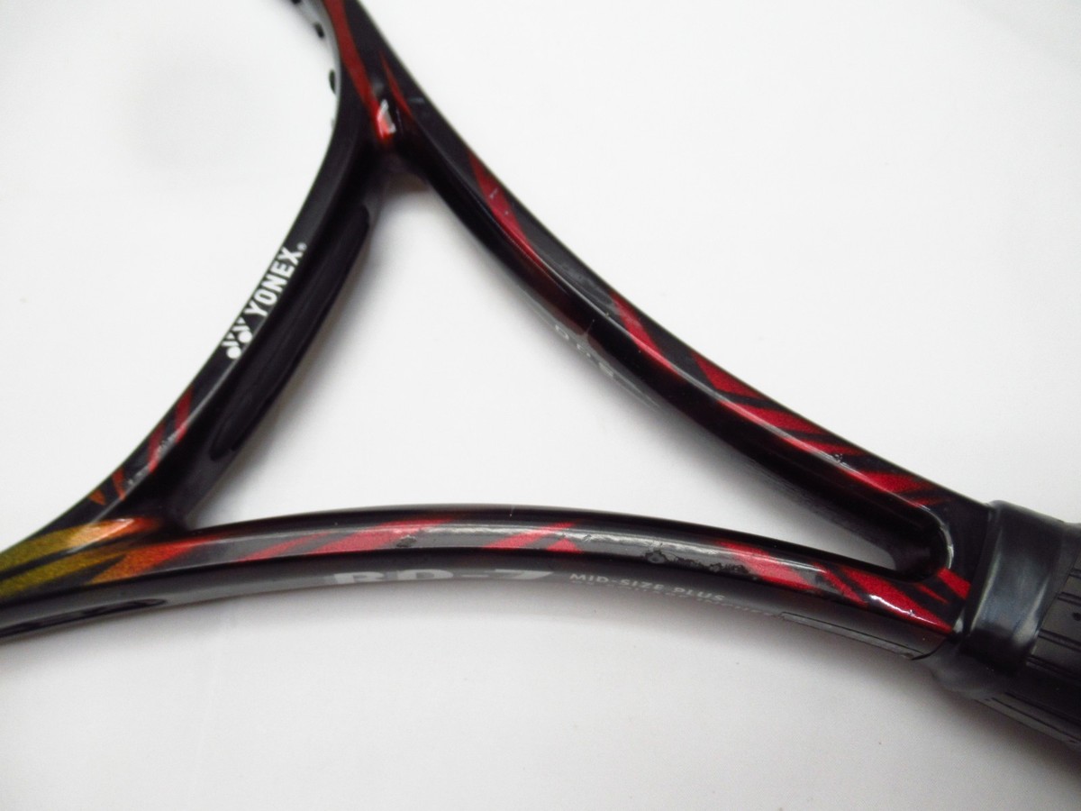 USED* YONEX RD-7 MIDPLUS TENNIS RACQUET (4 3/8) NEW GRIP. UNSTRUNG