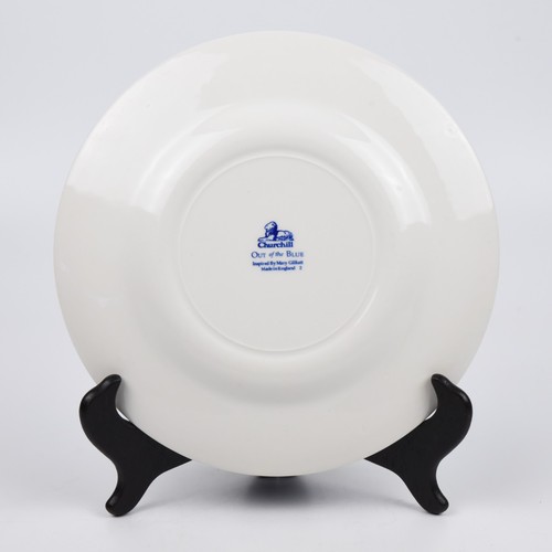 Churhill Out of the Blue Dinner Plate 8.5" English Bone China - Picture 2 of 3