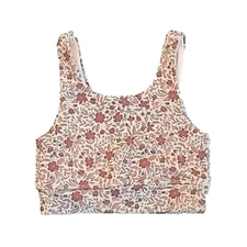 Rylee + Cru Swift Sports Bra Bloom Top Size 4-5 Years Girls Activewear