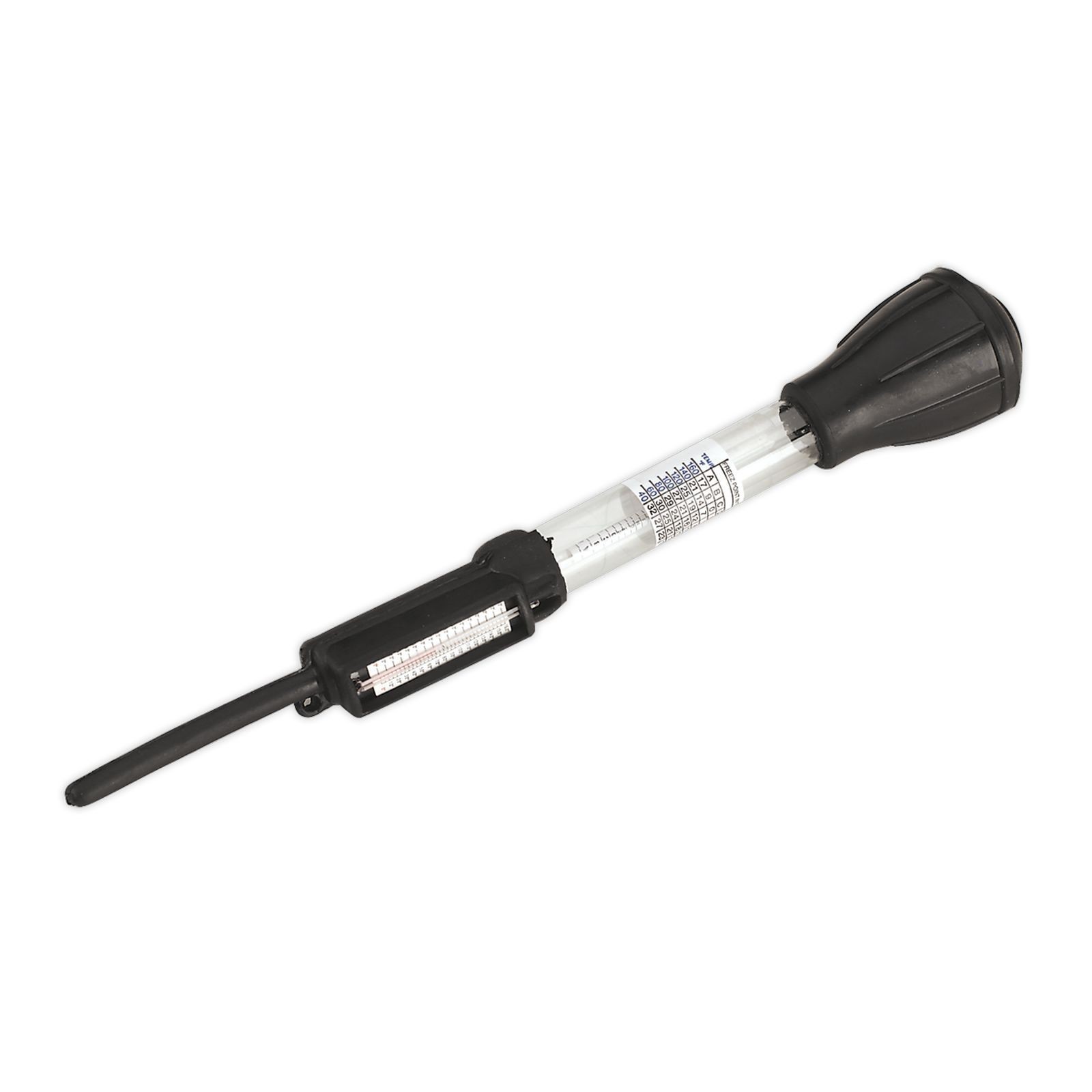 Sealey Antifreeze Tester Tube Type Workshop Durable Equipment Tester AK413