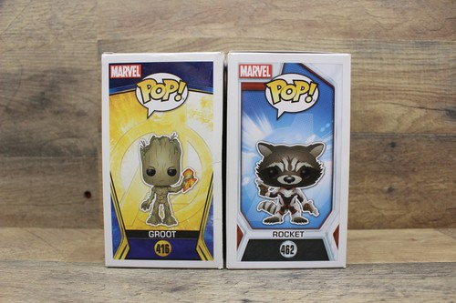Funko Pop! Marvel Avengers Infinity War #416 Groot Vinyl Figure & #462 – Rocket - Picture 3 of 6