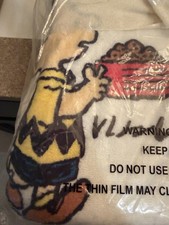 Peanuts Snoopy VelvetSoft Throw Blanket Berkshire Charlie Brown Woodstock new