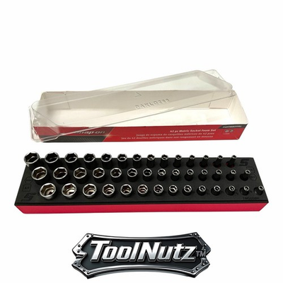 #ad Snap on Tools NEW 142STMMSYFR1 42 Pc 1 4quot; Drive Metric 6pt 4mm 15mm Socket Set $812.47