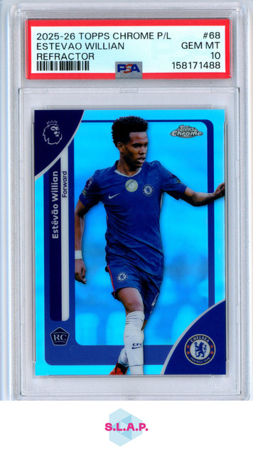 Tradingcard für Estêvão Willian