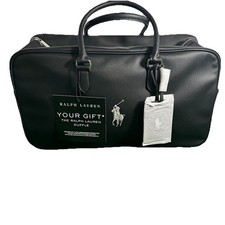 Ralph Lauren Polo Fragrances Black Faux Leath...