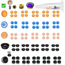 20Pcs Dental Overdenture Locator Abutment Replacement Retention Cap Inserts Set