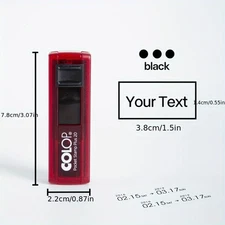 Medical-Approved Phone-Includable Sleek Smooth Efficient Personalized Seal Stamp