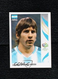 2006 Panini World Cup Album Stickers Lionel Andres Messi #185