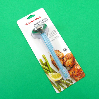 KitchenAid Instant Read Meat Thermometer Analog 1 3/4'' Dial w/ Magnified Lens