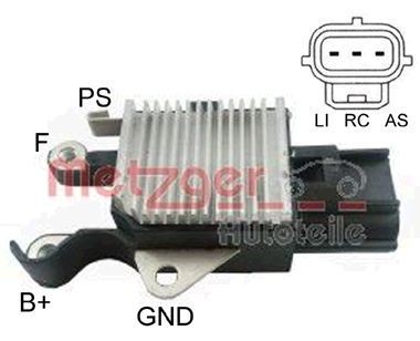 Generatorregler Metzger 2390033 FüR Ford Mazda Volvo-image