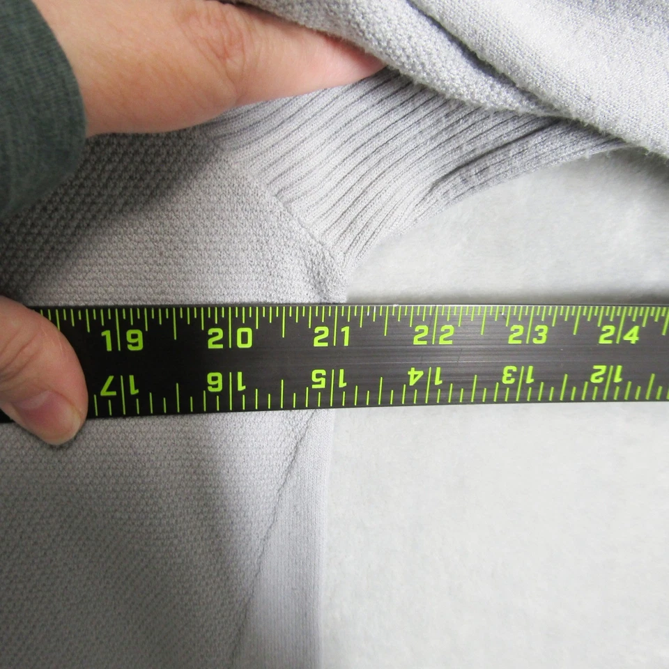 Suéter Nike Tiger Woods Grande Para Hombre Cuello Redondo Manga Larga Gris Golf Foto 4 de 4