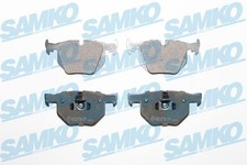 SAMKO Bremsbeläge Bremsbelagsatz hinten passend für BMW 7er E65 E66 E67