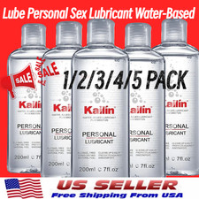 Sex-Lube Personal Premium Water Based Lubricant Long Lasting Natural Feel 7 OZ